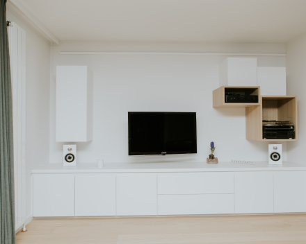 TV meubel, ontwerp architecte Nele Symens